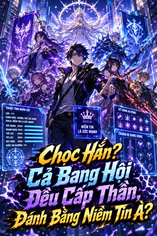 Đọc Truyện Tiểu Thuyết Chọc Hắn? Cả Bang Hội Đều Cấp Thần, Đánh Bằng Niềm Tin À? tại doctruyen5s.com