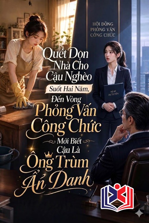 Đọc Truyện Tiểu Thuyết Quét Dọn Nhà Cho Cậu Nghèo Suốt Hai Năm, Đến Vòng Phỏng Vấn Công Chức Mới Biết Cậu Là Ông Trùm Ẩn Danh tại doctruyen5s.com