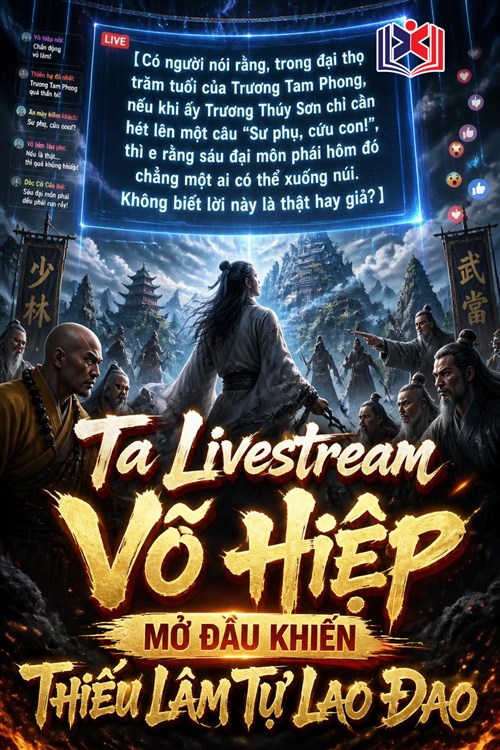 Đọc Truyện Tiểu Thuyết Ta Livestream Võ Hiệp, Mở Đầu Khiến Thiếu Lâm Tự Lao Đao tại doctruyen5s.com